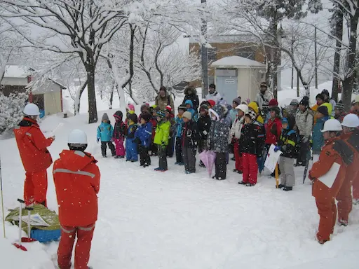 雪崩防災教室